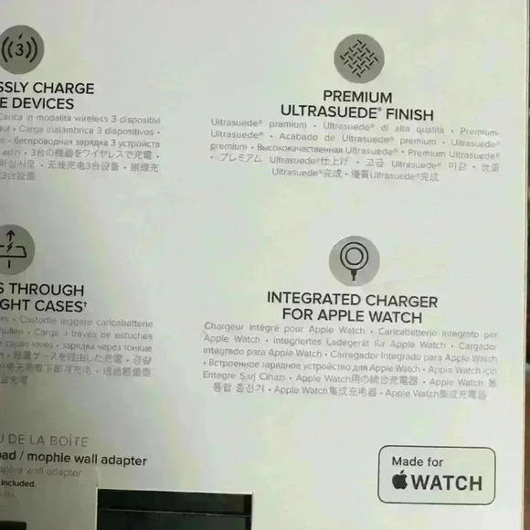 Mophie Universal Dual Wireless Charging Pad Fast Charge - Picture 3 of 5